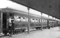 A Pullman sleeping car.
