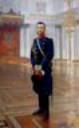 Emperor Nicholas II soon after his coronation, painted by Repin.