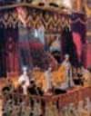 The coronation rites in the Kremlin's Uspensky Cathedral.